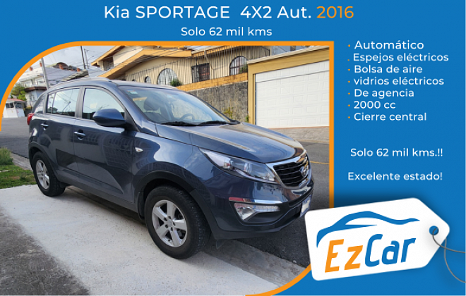 Kia SPORTAGE Aut. 4X2 2016