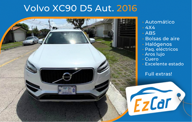 VOLVO XC90 D5  2016 Aut. 4x4