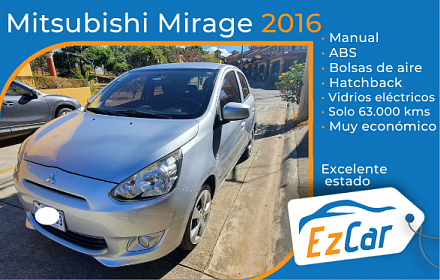 Mitsubishi MIRAGE Hatchback 2016 Manual