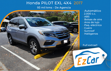 Honda Pilot EXL 4X4 2017 Aut